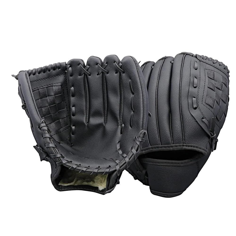 1X Baseball Glove Softball Training Mitt Left Hand Gloves for Adult Pink - S