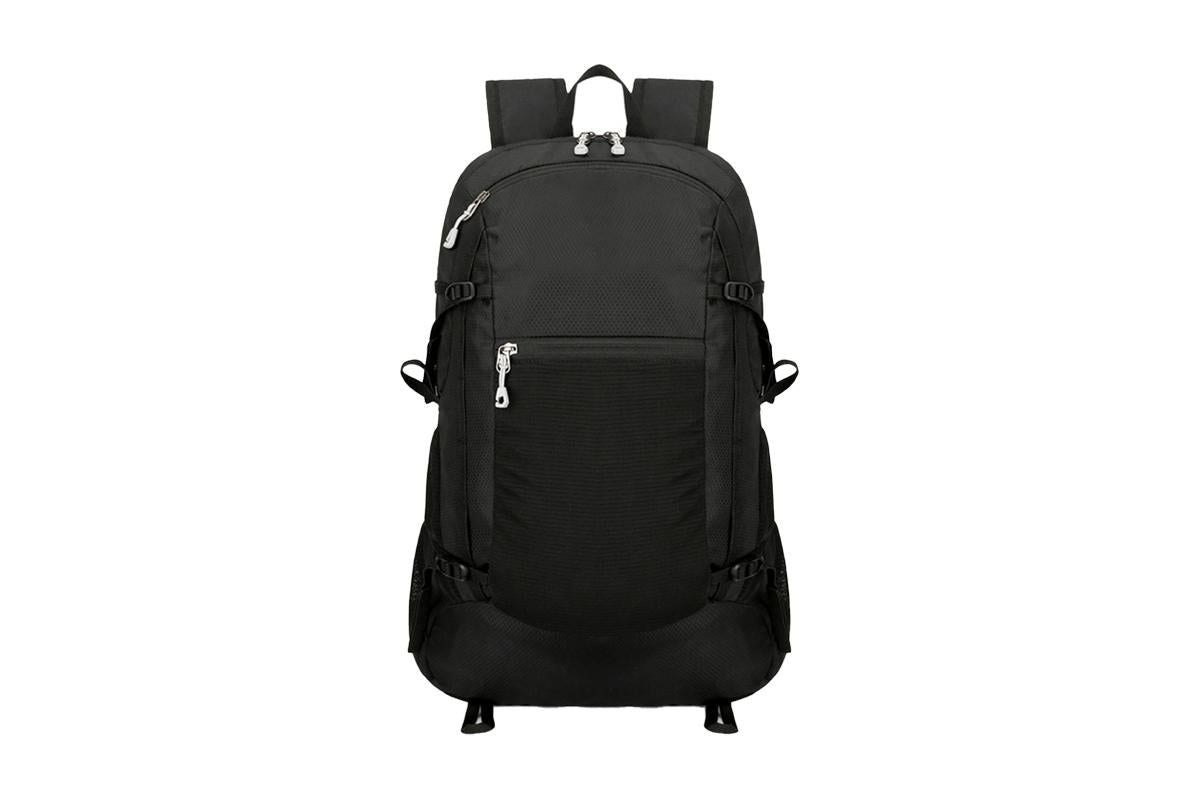Hiking Backpack Packable Travel Day Pack Lightweight Water Resistant Hiking Daypack for Women Men -Black