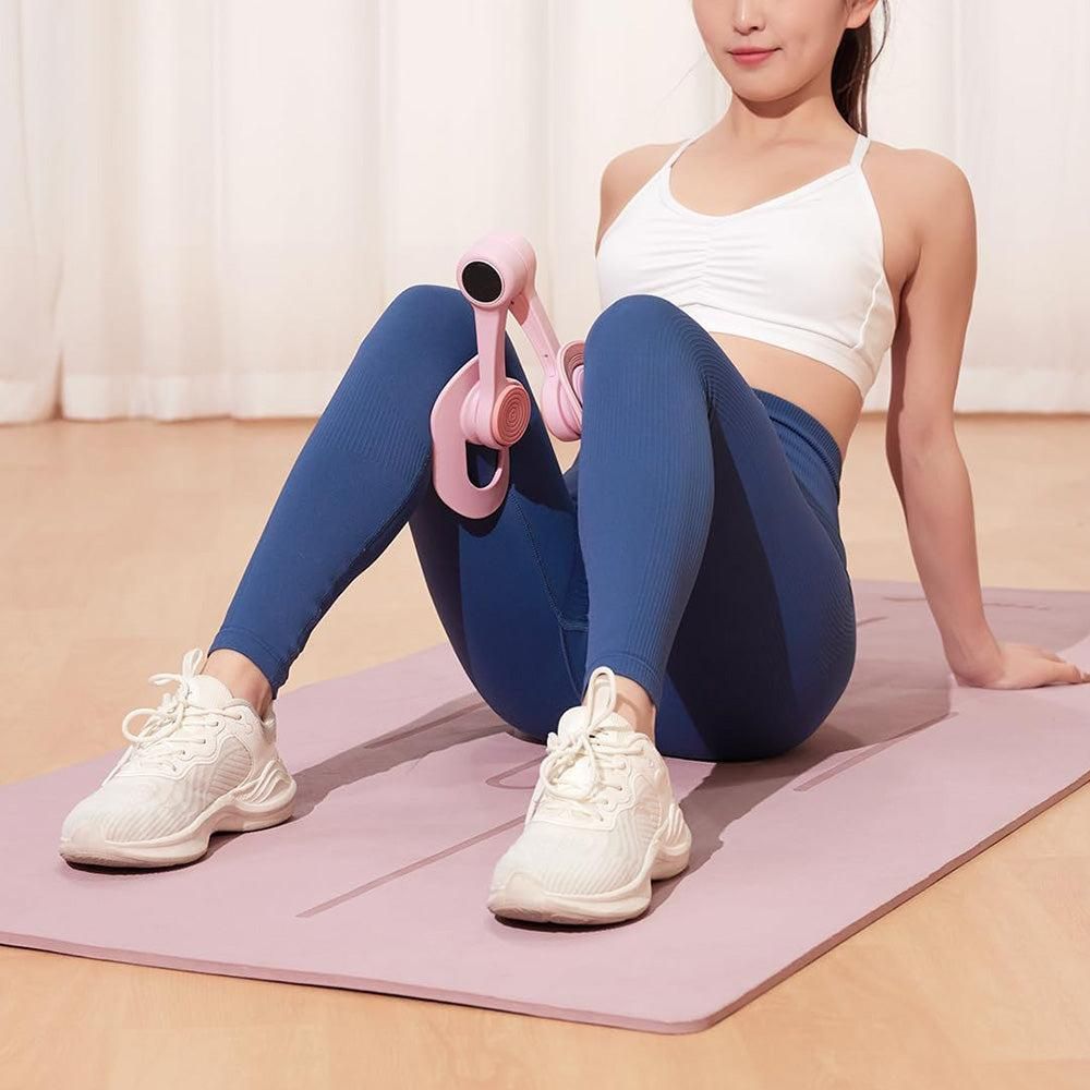 Women Thigh Trainer Pelvic Thigh Strengthening Device Pink