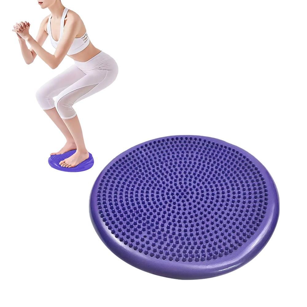 Yoga Training Mat Exercise Balance Stability Cushion Yoga Training Accessories Rose Red