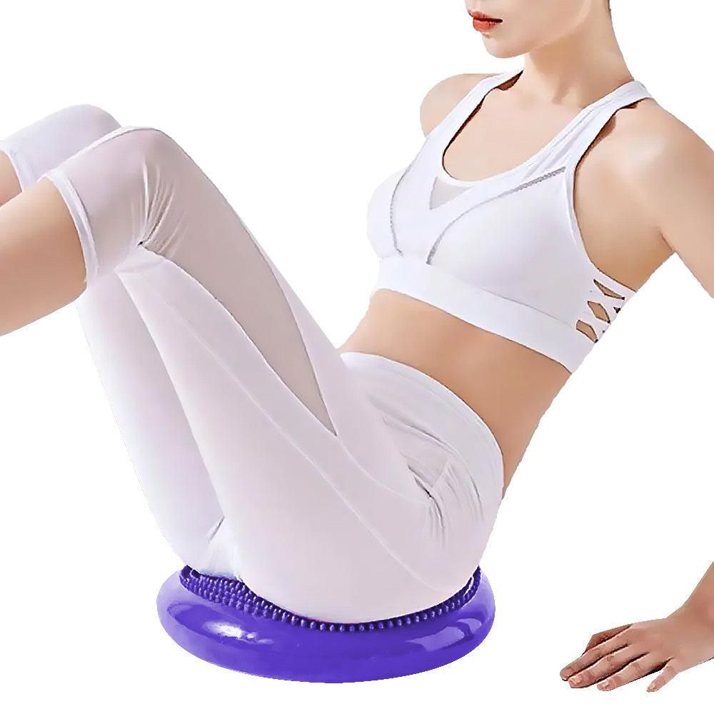 Yoga Training Mat Exercise Balance Stability Cushion Yoga Training Accessories Purple