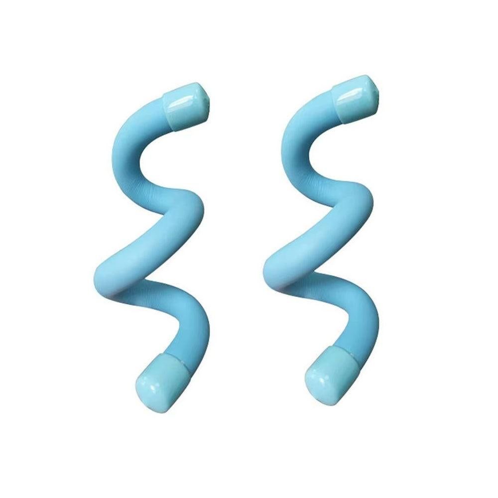 2Pcs 450g Adjustable Wrist Weight Wearable Ankle Weight Wristband Blue