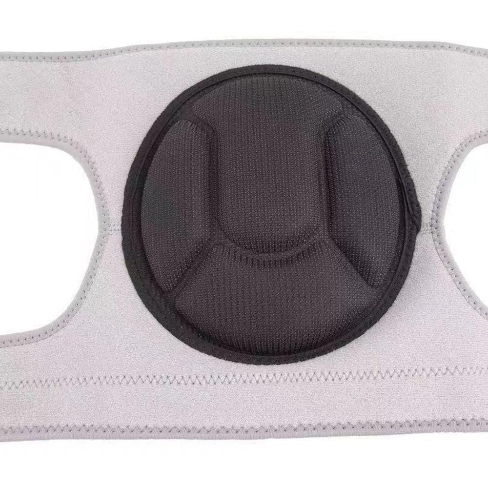 Pair of Knee Pads Anti-Slip Knee Protector Braces for Work Sports Grey - M