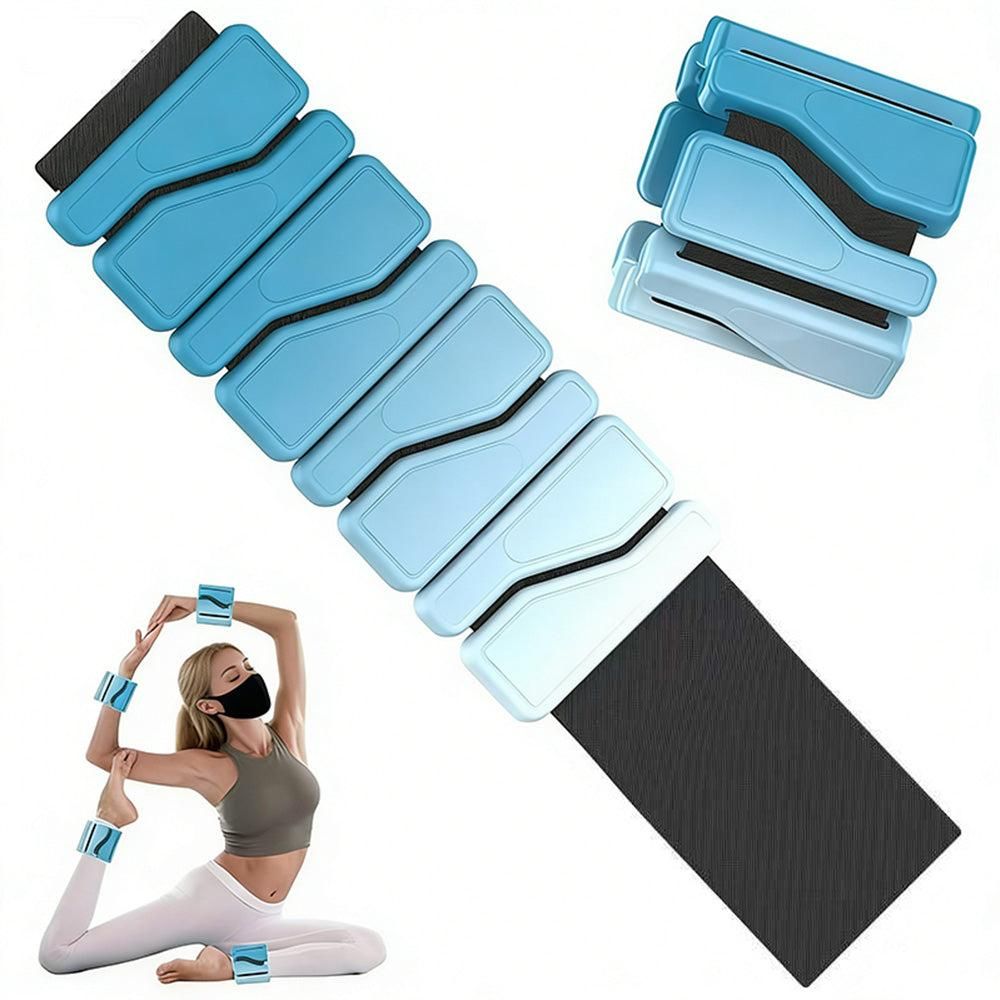 Weighted Silicone Wrist Bands Adjustable for Exercise Fitness & Strength Purple