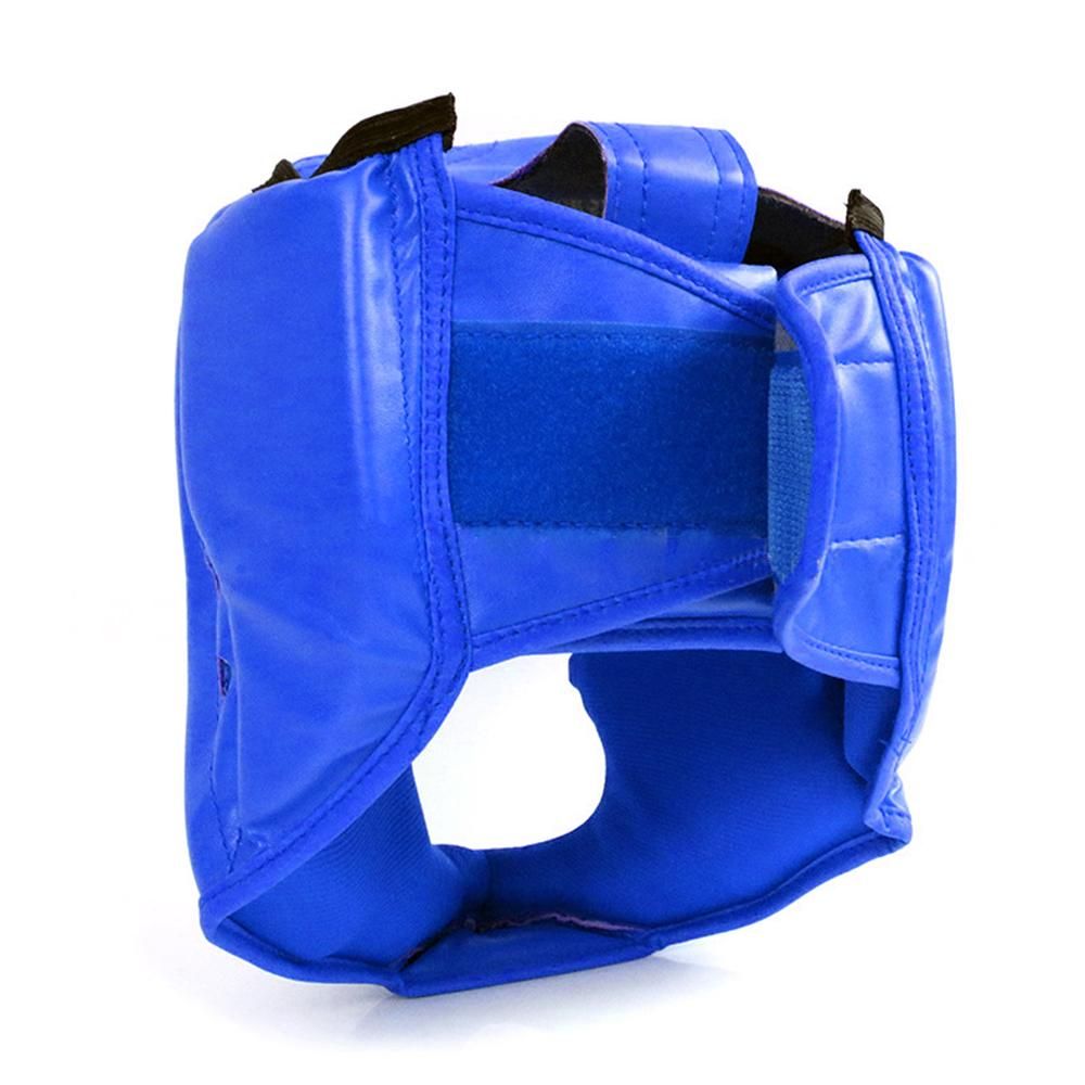Kickboxing Head Gear for Adults/ MMA Training Spng Maal Arts Boxing Helmet - Blue L