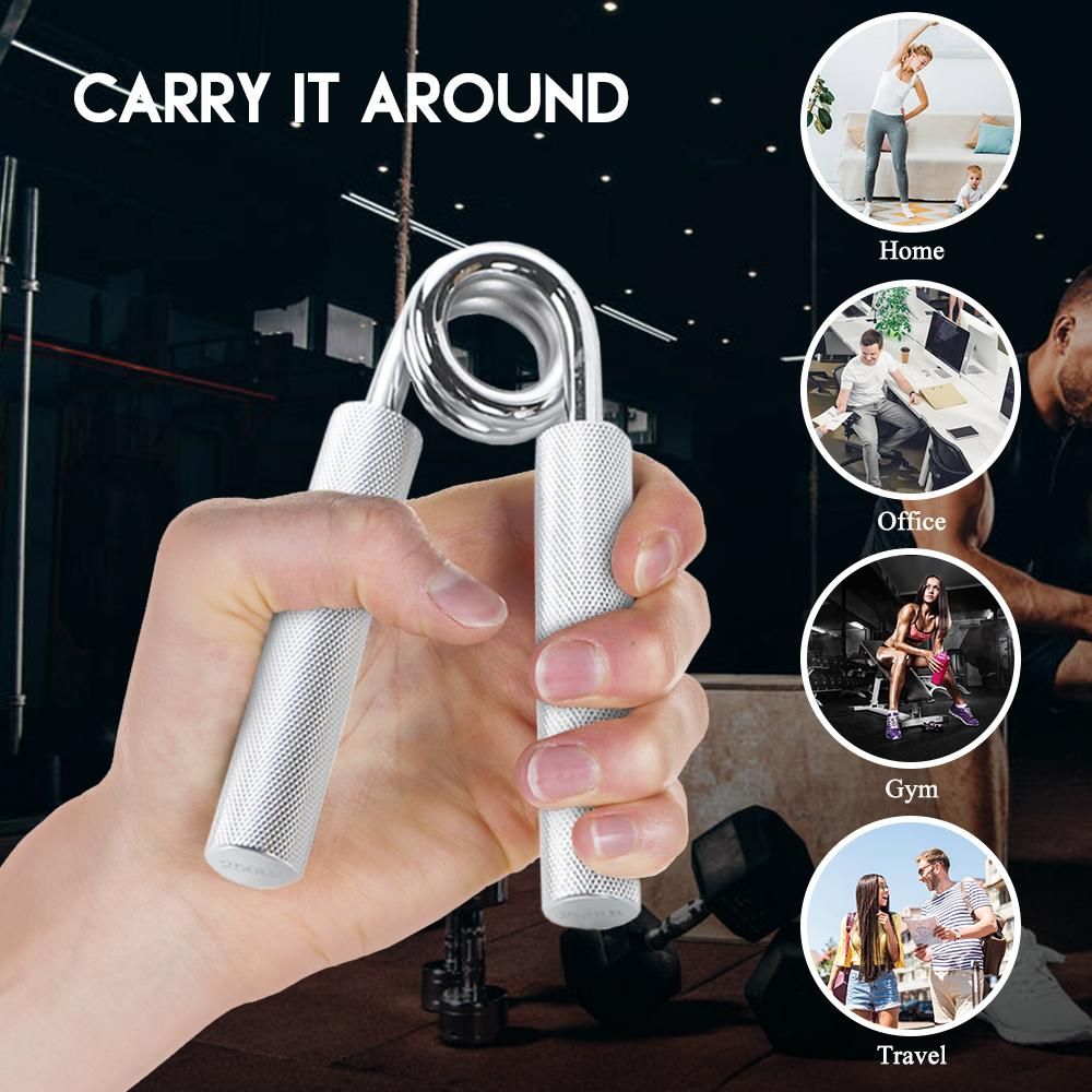 300LB Hand Grip No Slip Heavy-Duty Grip Strengthener Wrist & Forearm Hand Exerciser Developer Strengthener Home Gym Fitness