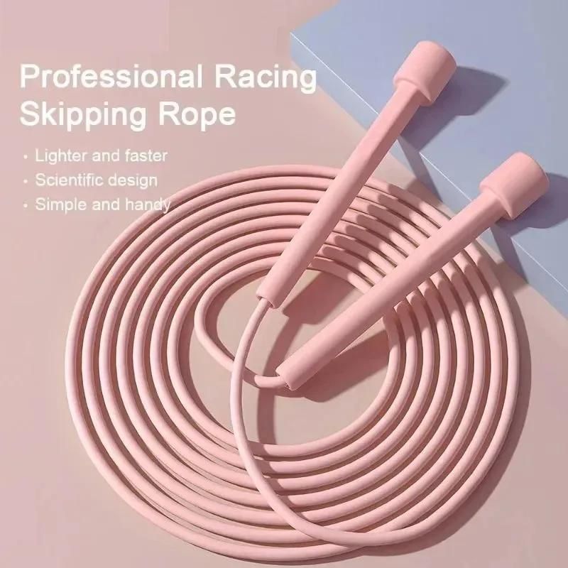 3Pcs Speed Jumping Rope Pink Blue Yellow 2.8m Professional Men Women Fitness Skipping Rope Portable
