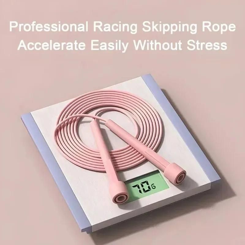 3Pcs Speed Jumping Rope Pink Blue Yellow 2.8m Professional Men Women Fitness Skipping Rope Portable