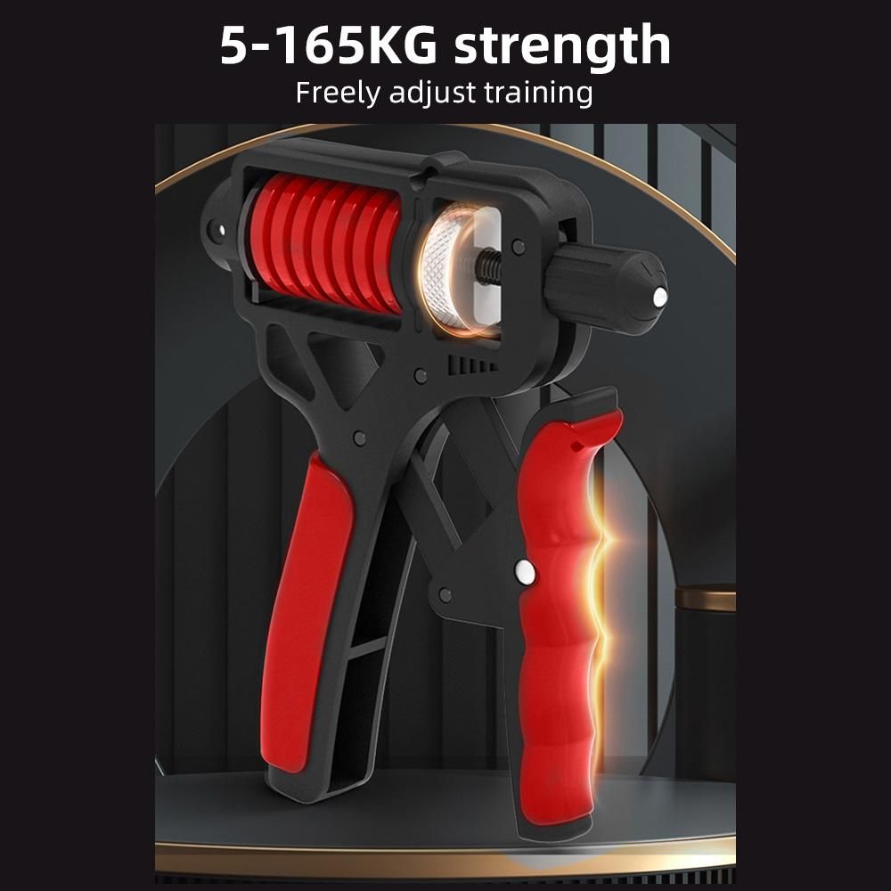 Adjustable Hand Grip Strength Trainer w/ Ergonomic Design 5-165KG