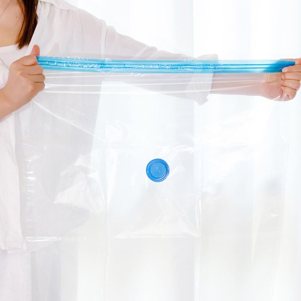 8 Pack Vacuum Storage Bags Space Saver Bags for Clothes Blankets with Valve - M