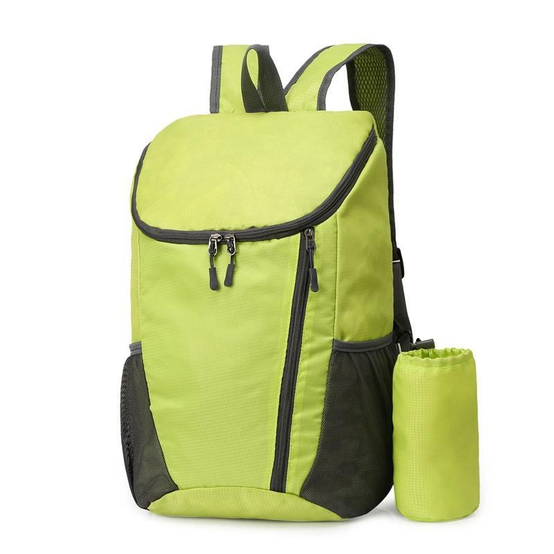 Sports Backpack Foldable Water Resistant Lightweight Bag for Camping Hiking Travel-Blue