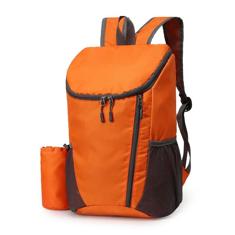 Sports Backpack Foldable Water Resistant Lightweight Bag for Camping Hiking Travel-Navy