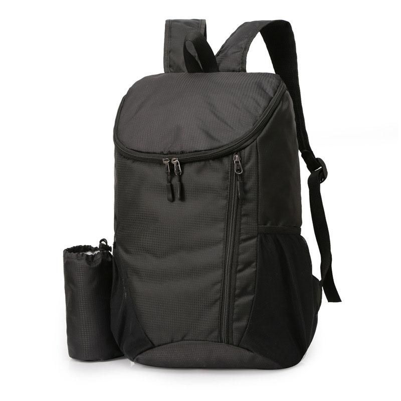 Sports Backpack Foldable Water Resistant Lightweight Bag for Camping Hiking Travel-Purple