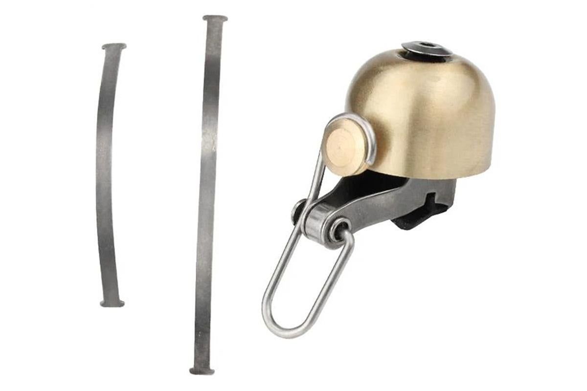 Bike Bell Classic Bicycle Bell Bike Ring Bell Loud Sound Bells for Road Mountain Bike Handlebars -Gold