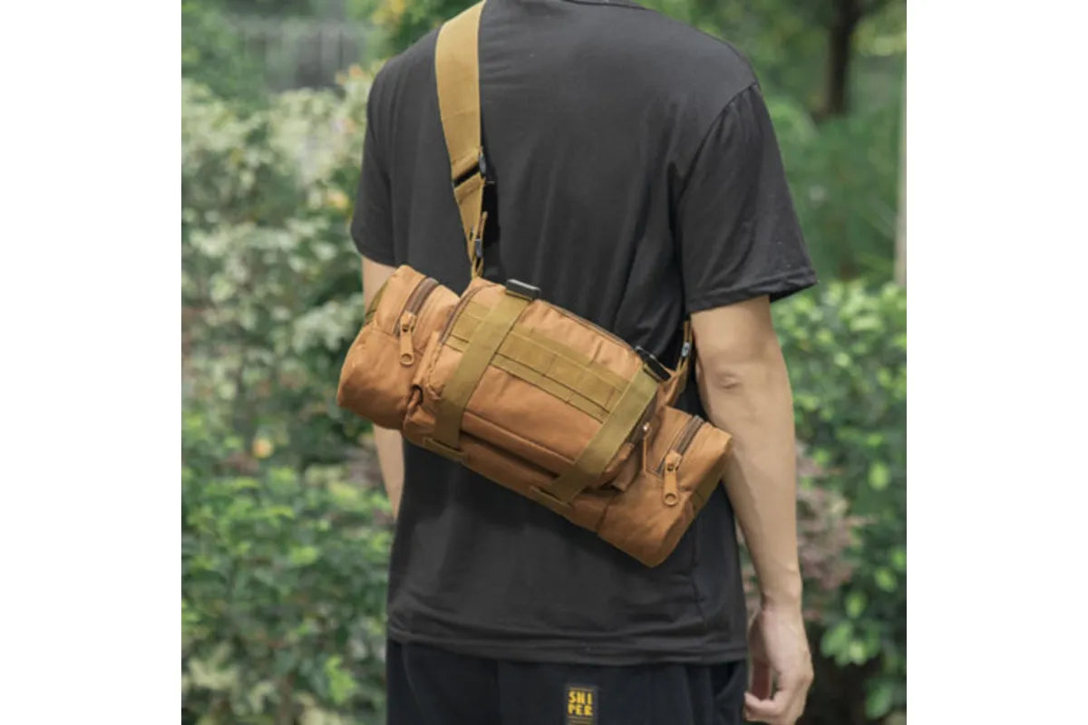 Outdoor Waist Bag Camping Shoulder Chest Bag Fanny Pack
