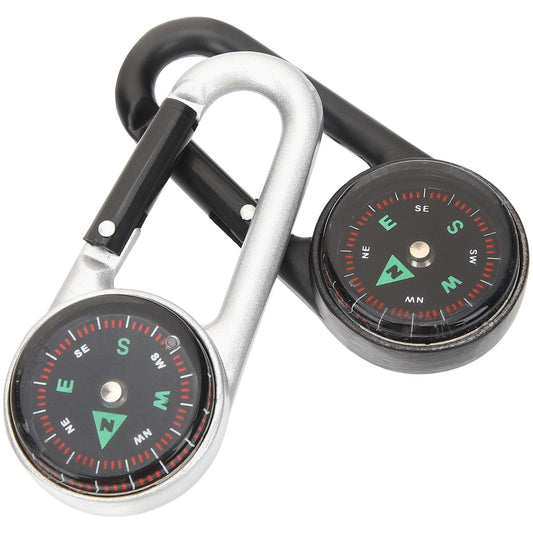 2Pcs Portable Compass Pocket Compass Outdoor Survival Compass Outdoor Survival Supply
