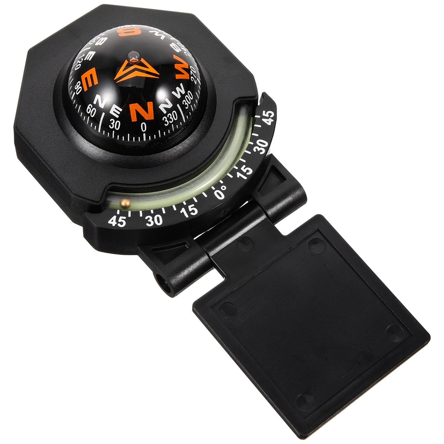 Car Compass Portable Outdoor Compass Ball Car Dashboard Ornament Automotive Compass Ball
