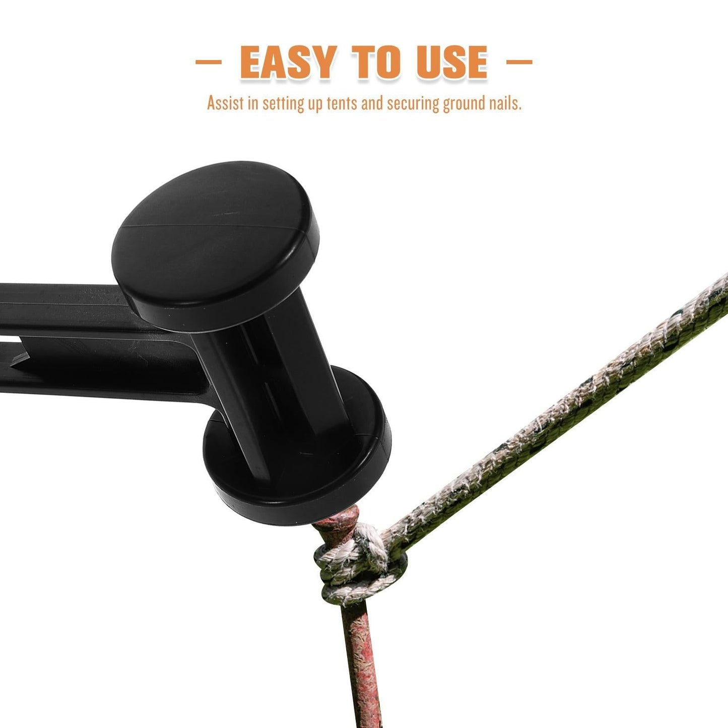 Amping Mallet Outdoor Camping Mallet Convenient Hammer Tool Tent Pegs Mallet Tent Nail Hammer Small Outdoor Mallet Reusable Mallet Survival Camping Mallet