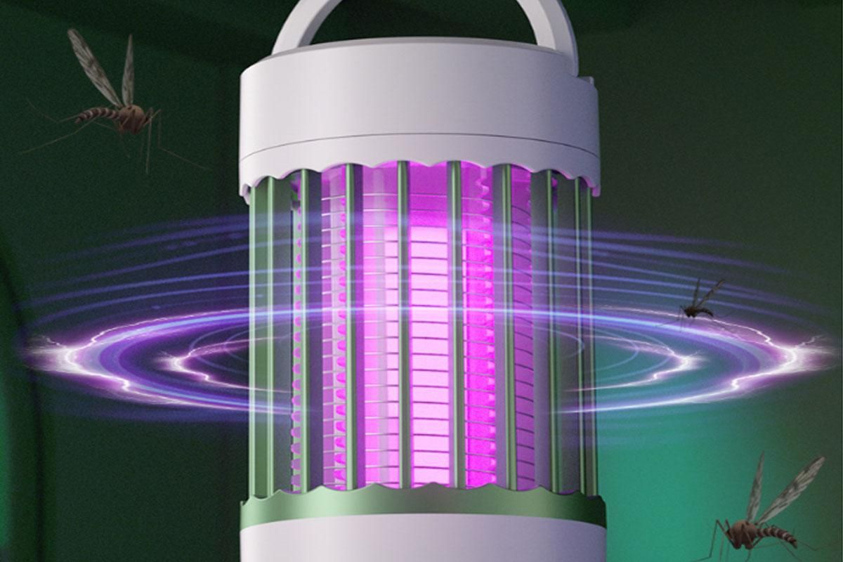 Electric Bug Zapper Fly Zapper Mosquito Trap LED Fly Trap Rechargeable Mosquito Lamp Mosquito Light Zapper