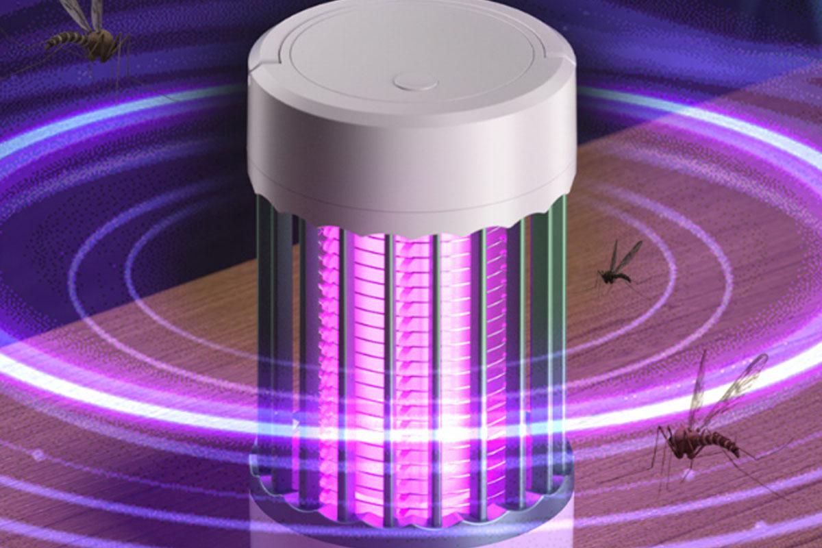Electric Bug Zapper Fly Zapper Mosquito Trap LED Fly Trap Rechargeable Mosquito Lamp Mosquito Light Zapper