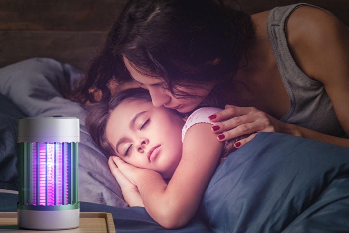 Electric Bug Zapper Fly Zapper Mosquito Trap LED Fly Trap Rechargeable Mosquito Lamp Mosquito Light Zapper