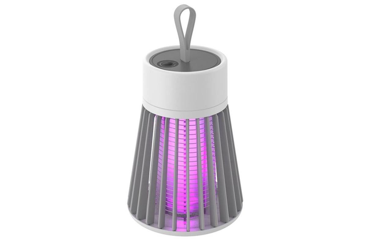 Electric Mosquito Killer Lamp Fly Traps Insect Bug Zapper For Outdoor Indoor - Grey