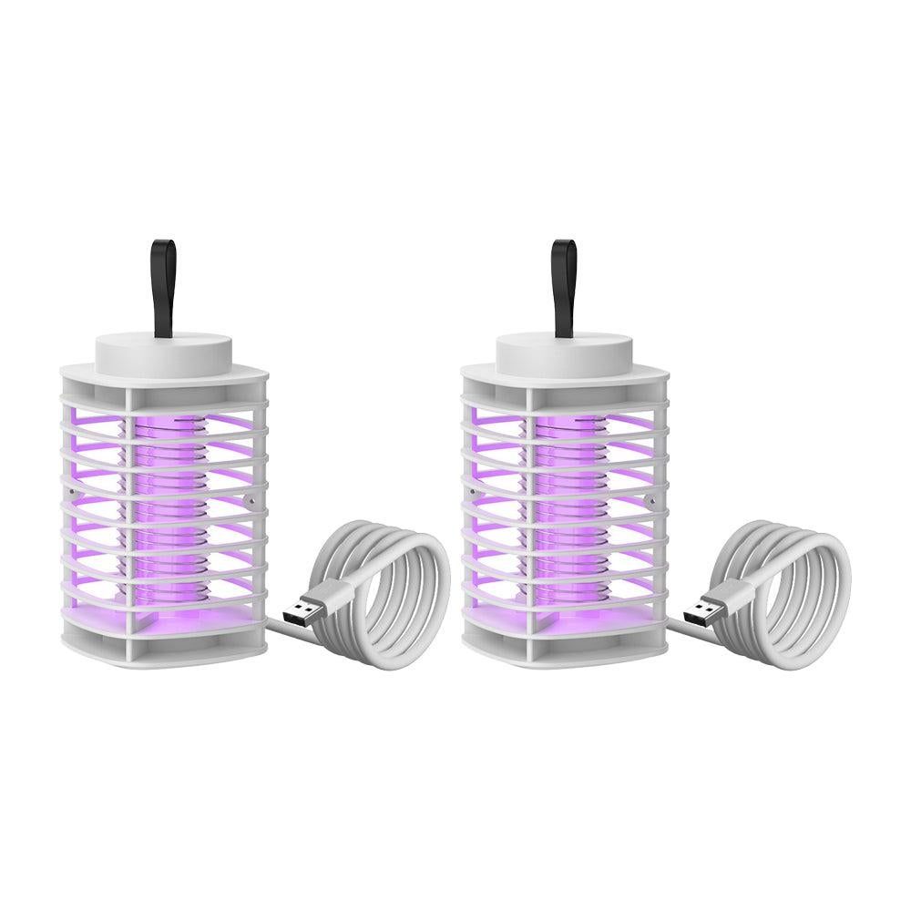 Electric Mosquito Killer Lamp LED Light -White