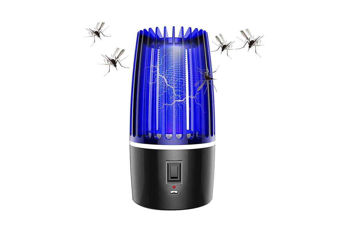 Electric Mosquito Killer Lamp USB Rechargeable Electric Repellent Zapper Trap Machine
