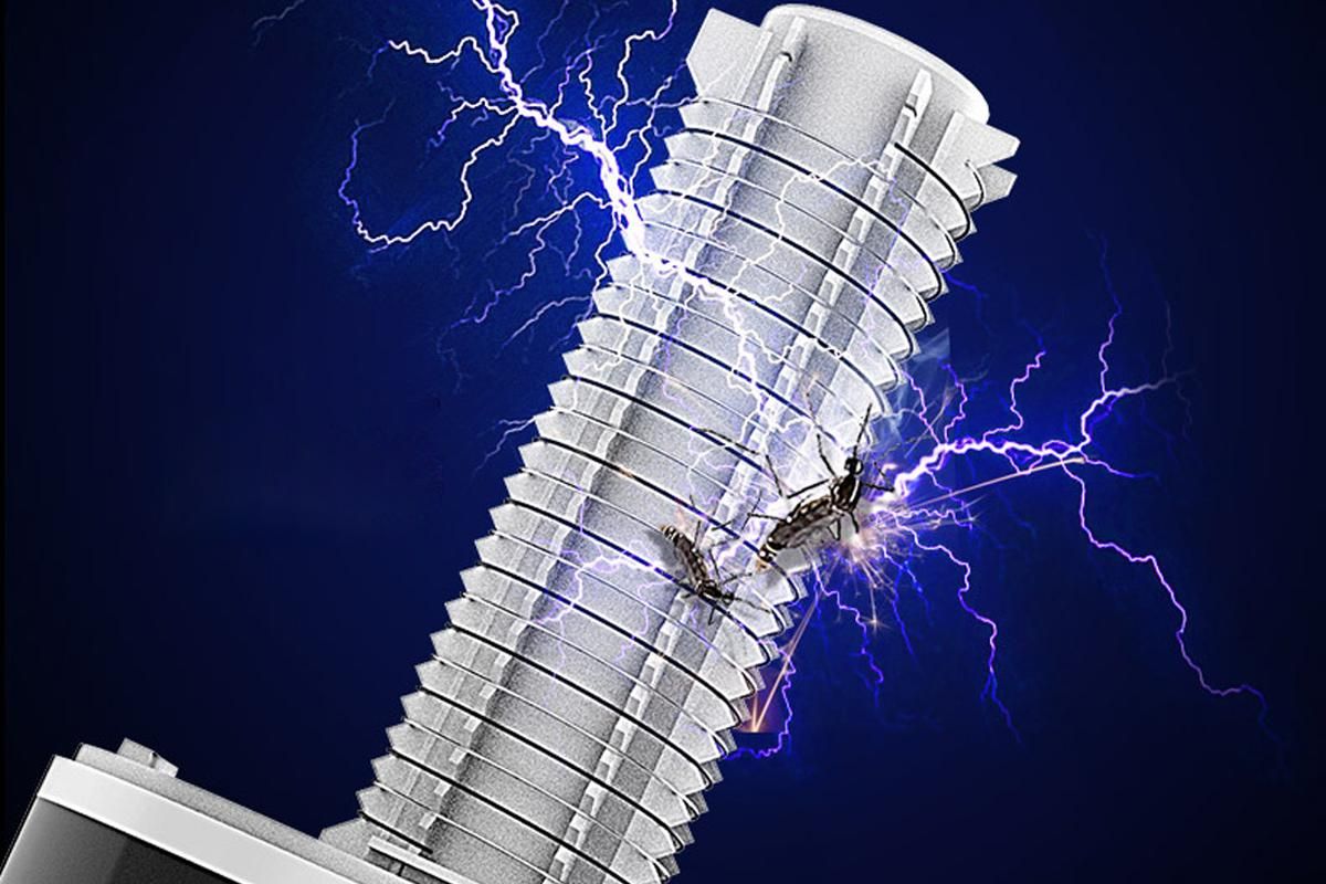 Electric Mosquito Killer Lamp USB Rechargeable Electric Repellent Zapper Trap Machine