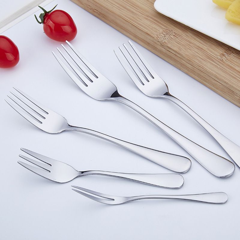 Stainless Steel Forks Steak Knife Dessert Cake Fruit... Fork 1