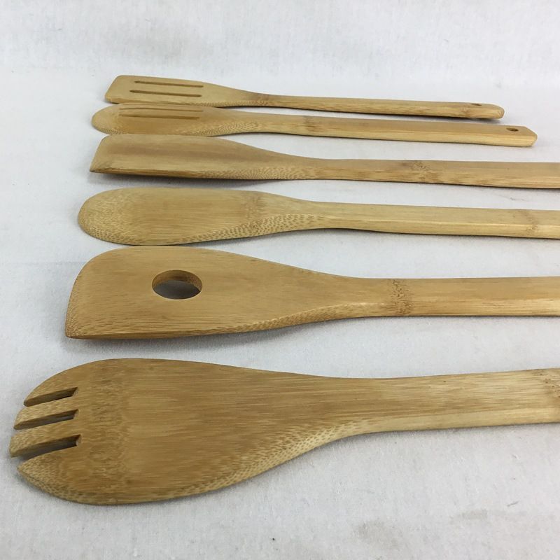 Bamboo Utensil Set Xiao Zhuyang 5 Piece Kitchen Tools Oval colander 30*6*2.5