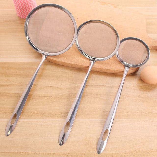 Z6520 Stainless Steel Oil Skimmer Spoon Medium Optional