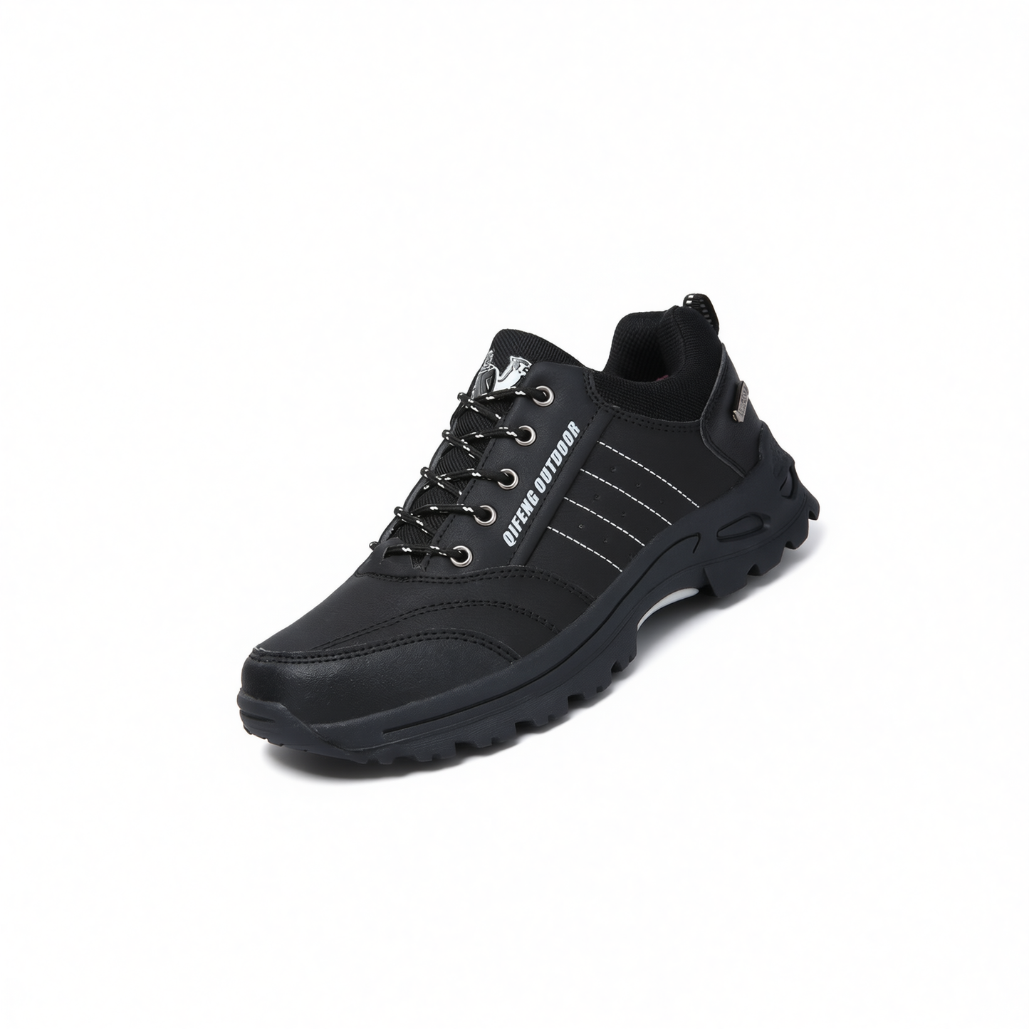QIFENG Men Women Hiking Shoes Winter Outdoor Cotton Khakis (single shoes) 36