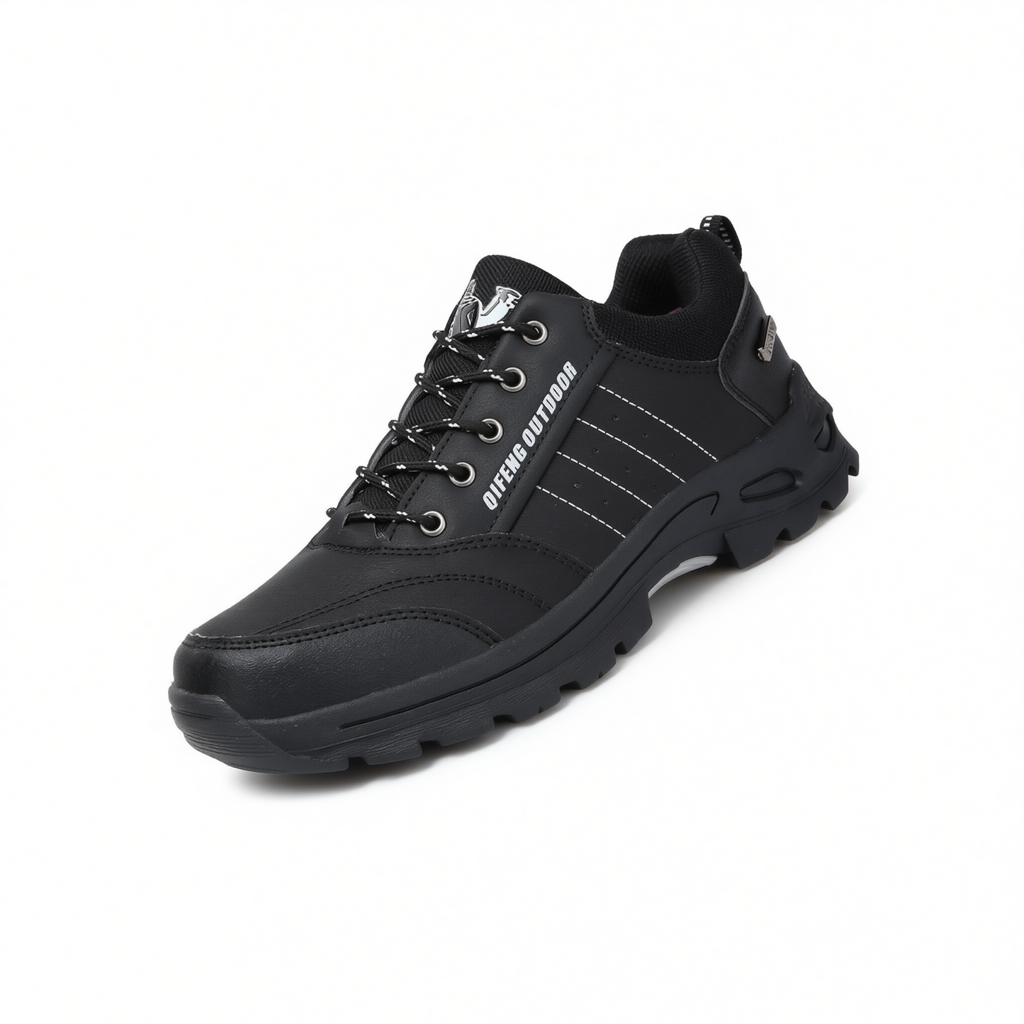 QIFENG Men Women Hiking Shoes Winter Outdoor Cotton Khakis (single shoes) 39