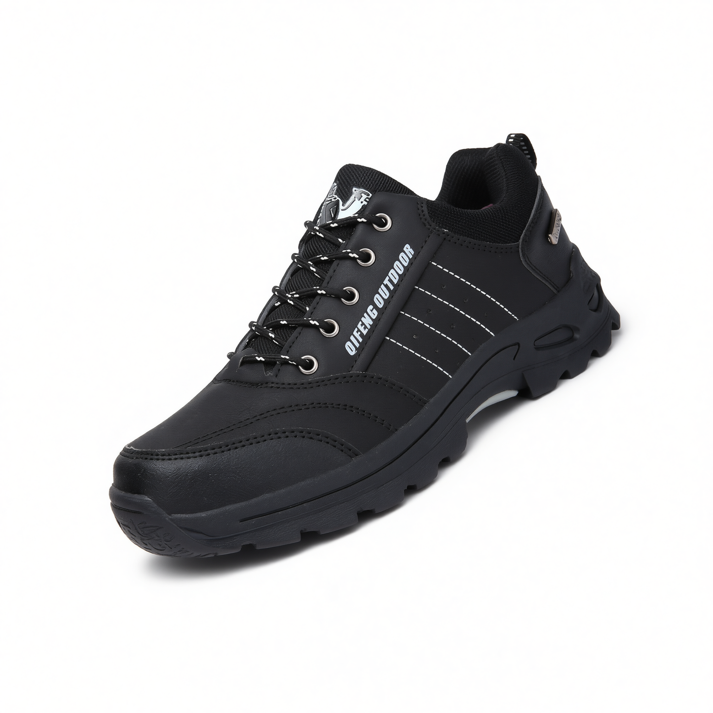 QIFENG Men Women Hiking Shoes Winter Outdoor Cotton Khakis (single shoes) 40
