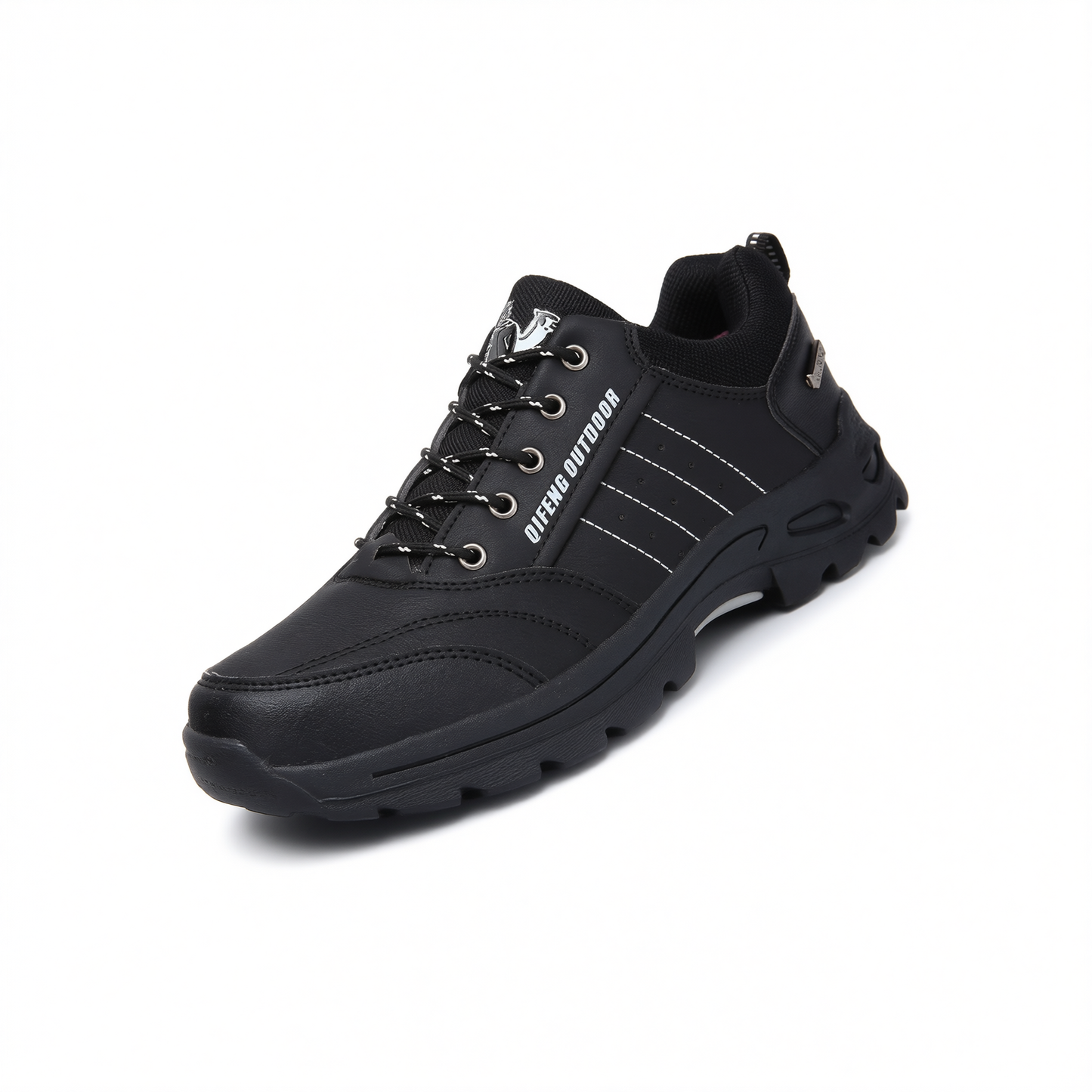 QIFENG Men Women Hiking Shoes Winter Outdoor Cotton Khakis (single shoes) 43