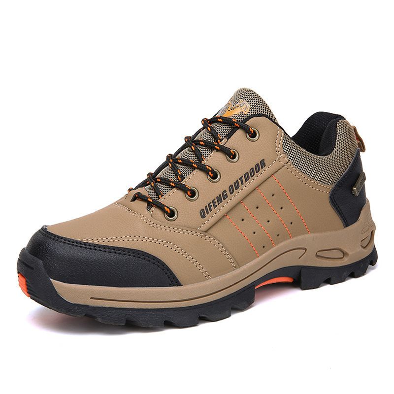 QIFENG Men Women Hiking Shoes Winter Outdoor Cotton Khakis (single shoes) 47