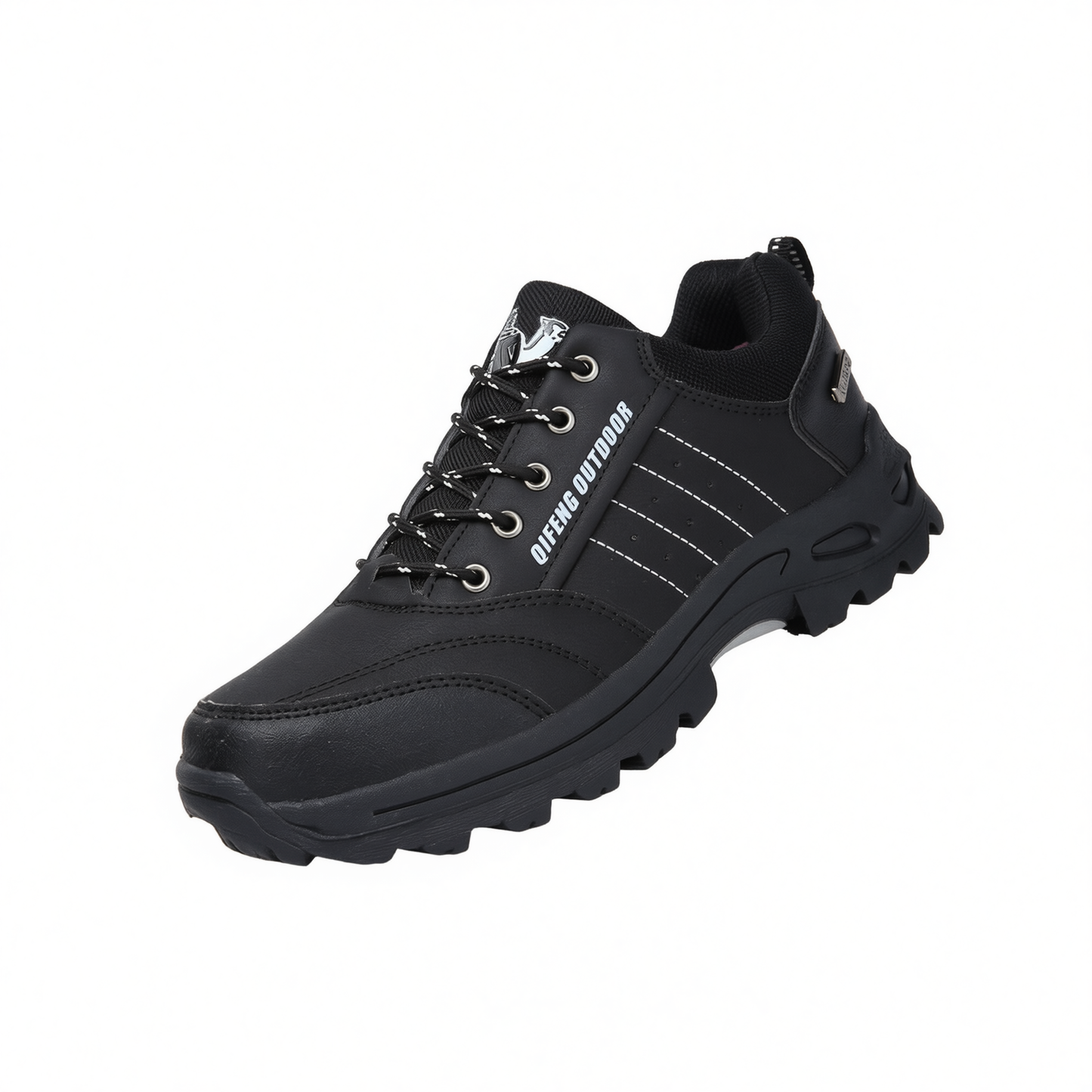 QIFENG Men Women Hiking Shoes Winter Outdoor Cotton Army Green (single shoe) 41