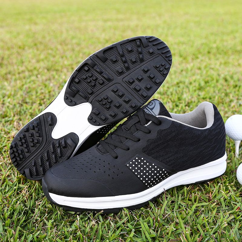 Thestron Waterproof Golf Shoes Men Training gray green US 11-EUR 46