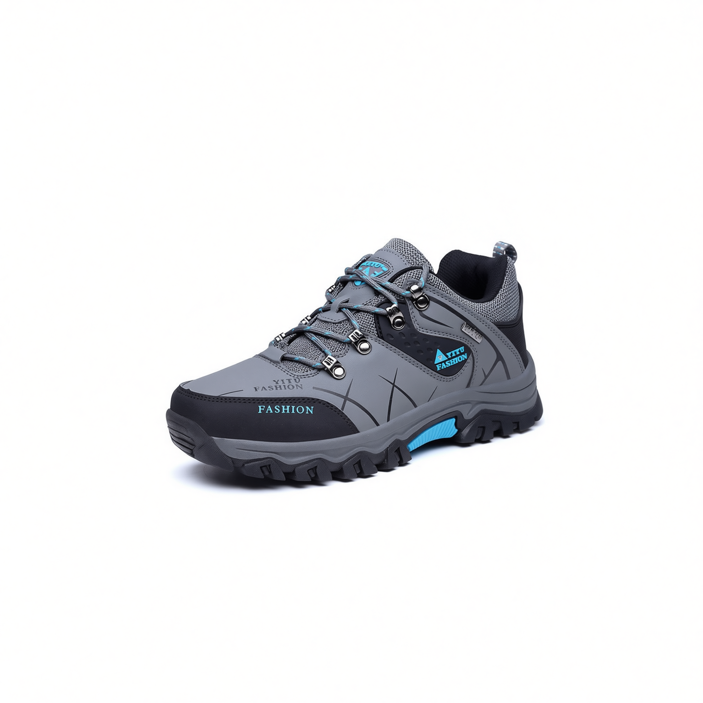 New Code Men Hiking Shoes Anti Slip Outdoor Black 41