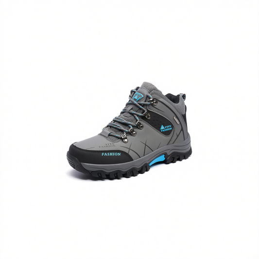 Men Hiking Shoes Waterproof High Top Size 47 8528 gray high-top cotton shoes 43