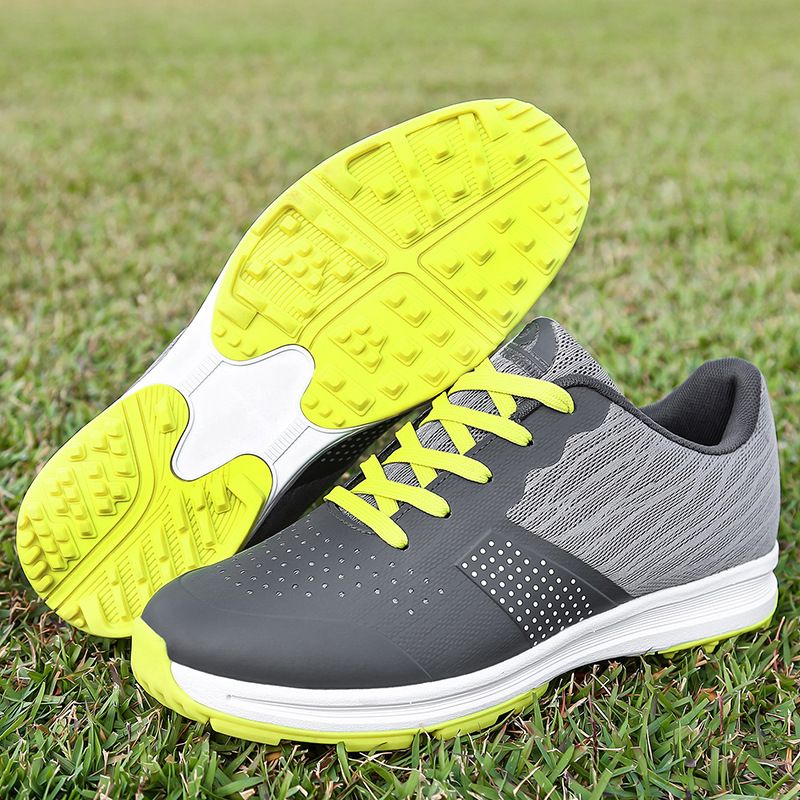 Thestron Waterproof Golf Shoes Men Training Grey US 13-EUR- 49