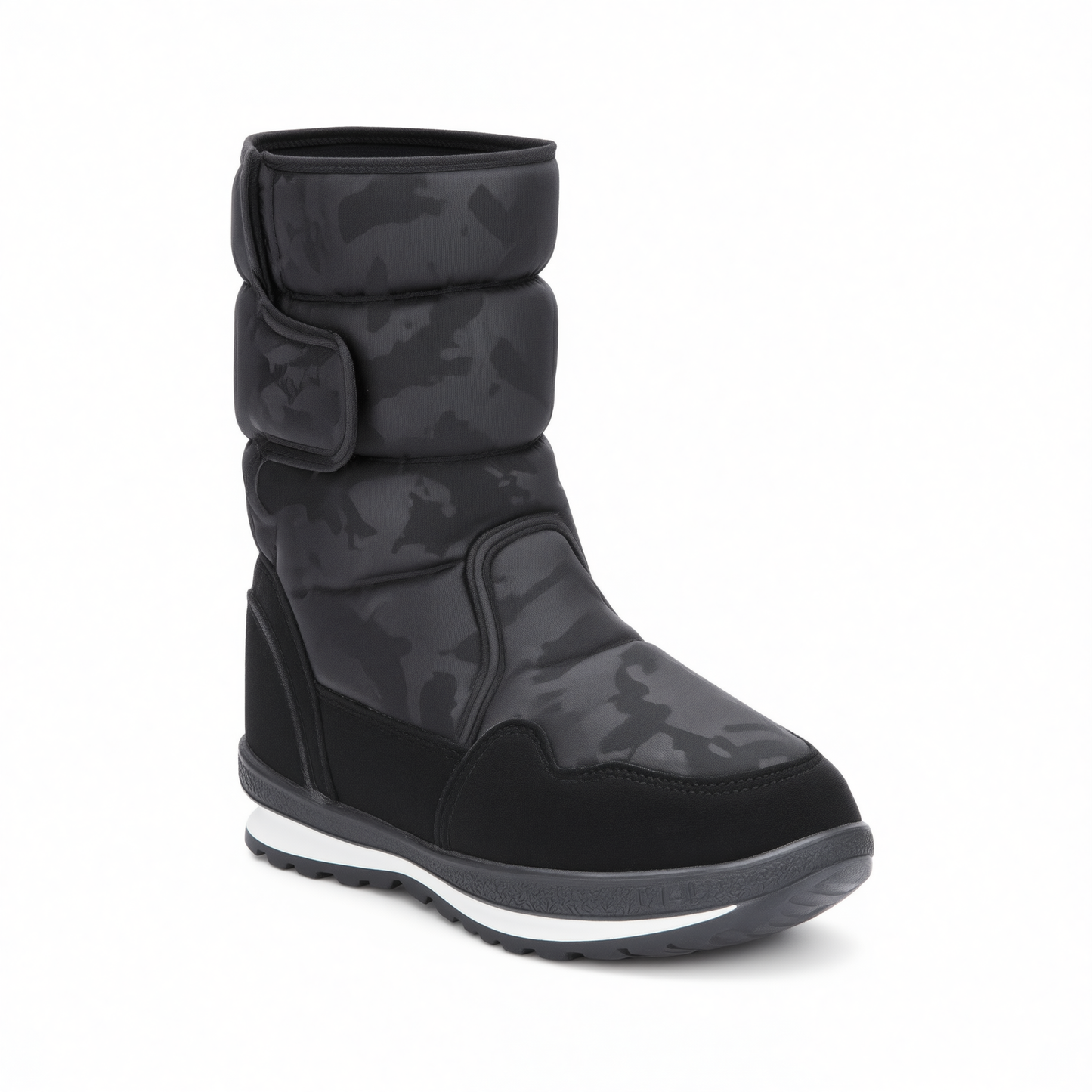 Phibee Kids Snow Boots Anti-Slip Warm M904 black camouflage 29