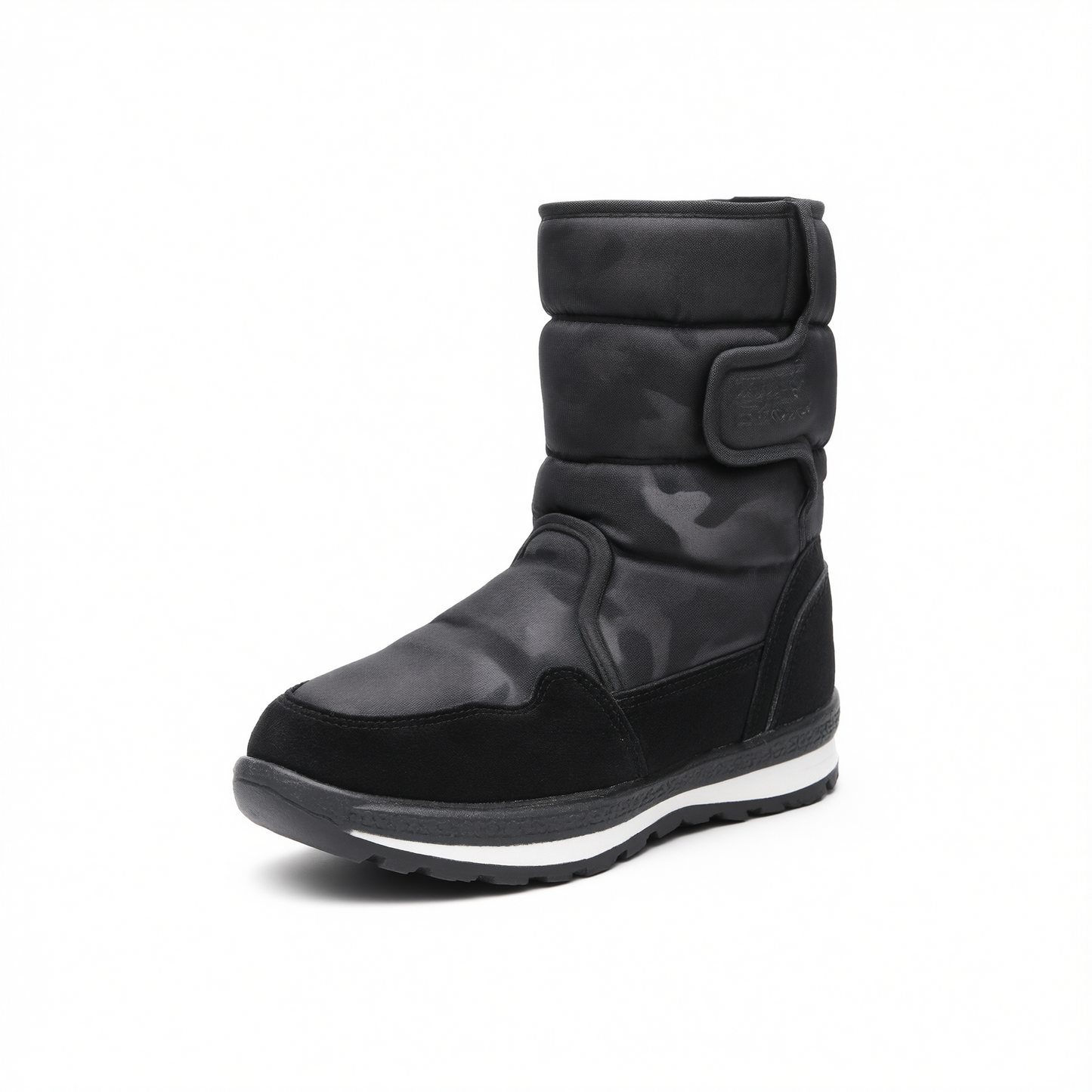 Phibee Kids Snow Boots Anti-Slip Warm M904 black camouflage 30