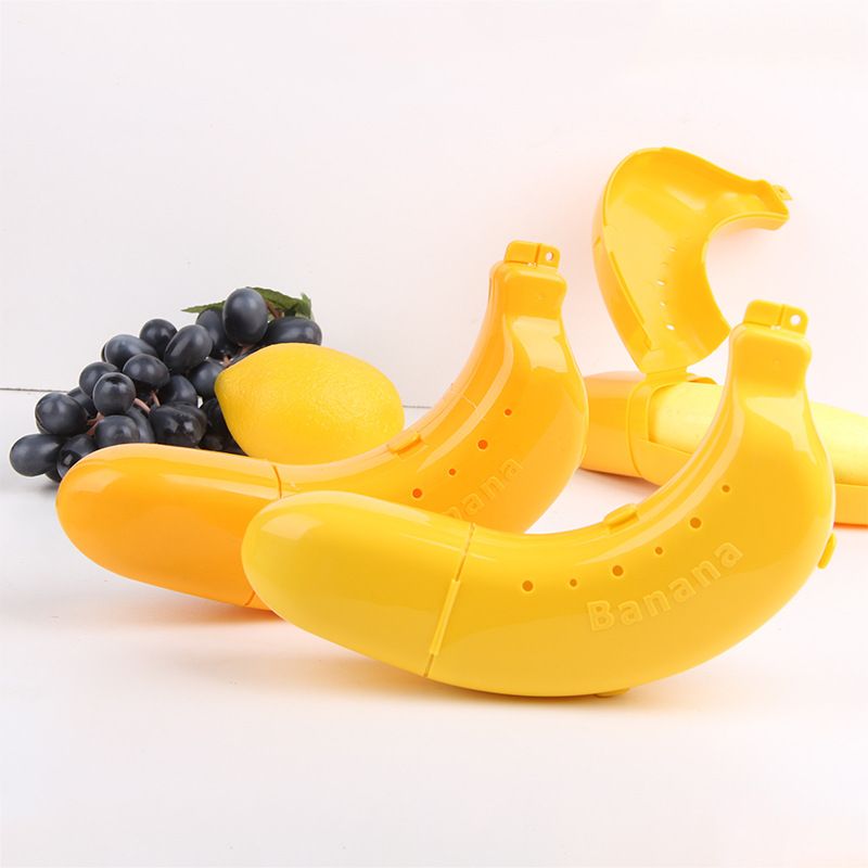 Banana Storage Box Kids Portable Travel PP Anti Pressure Item No. 2165
