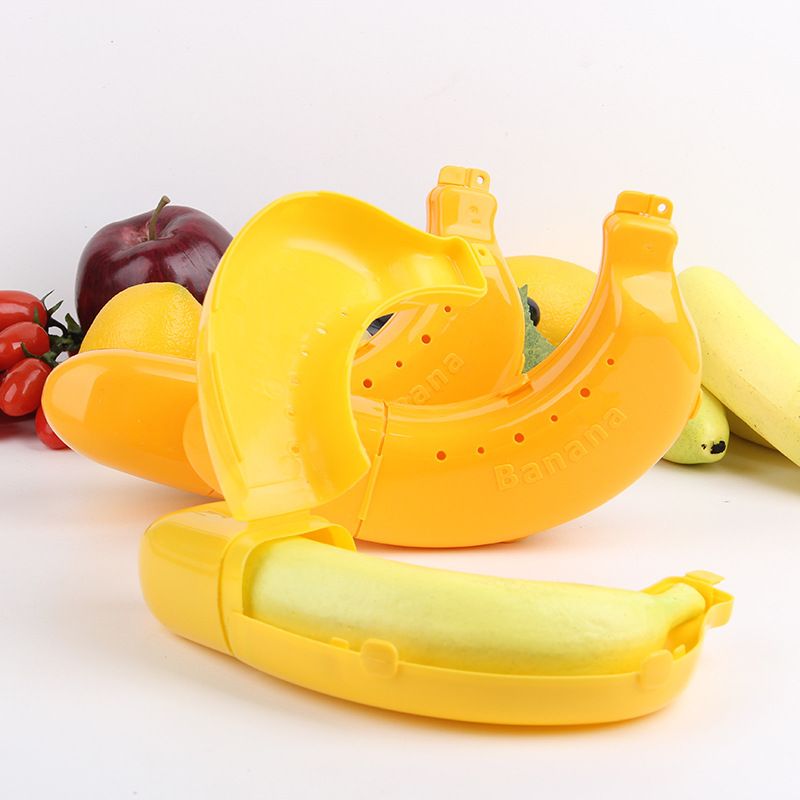 Banana Storage Box Kids Portable Travel PP Anti Pressure Item No. 2165