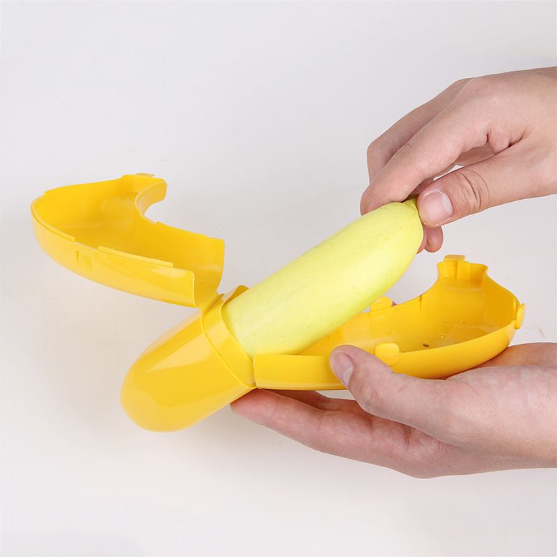Banana Storage Box Kids Portable Travel PP Anti Pressure Item No. 2165