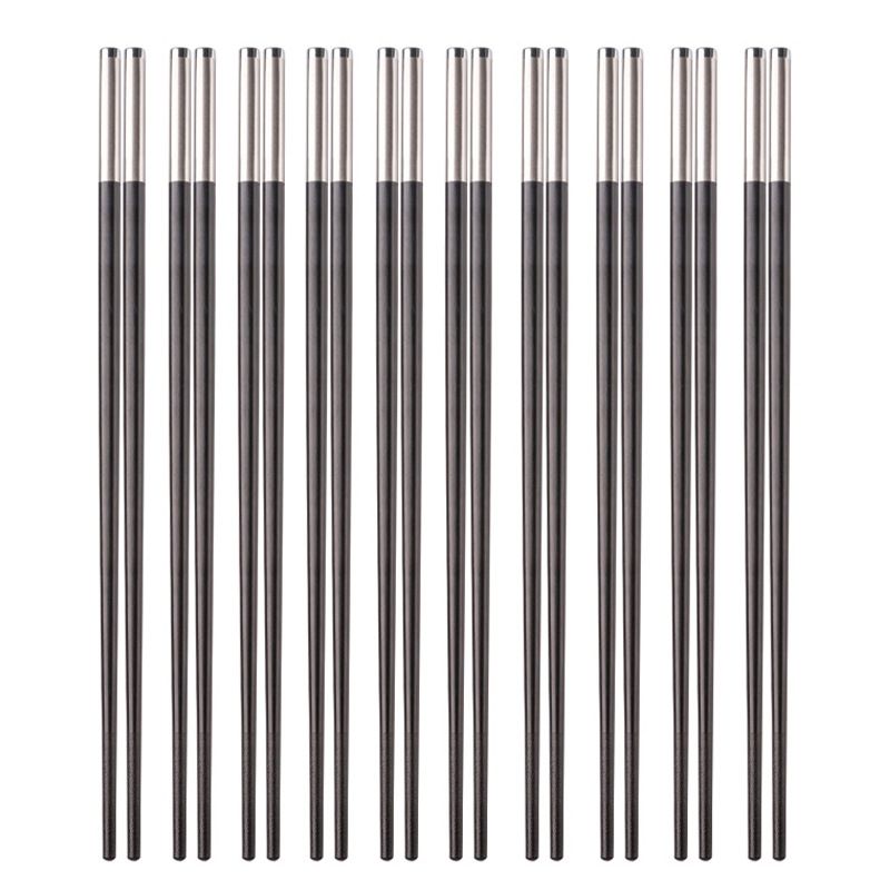 Chuangjian Alloy Chopsticks Laser Logo YB08 Blue