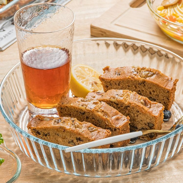 Fenix 2.1L Round Tempered Glass Baking Tray 2.1 L Round Tempered Glass Bakeware