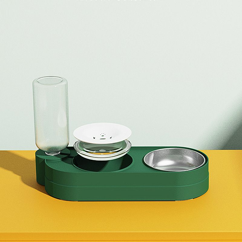 Cat Water Fountain Claw Cheep Automatic Feeder Gypsum White